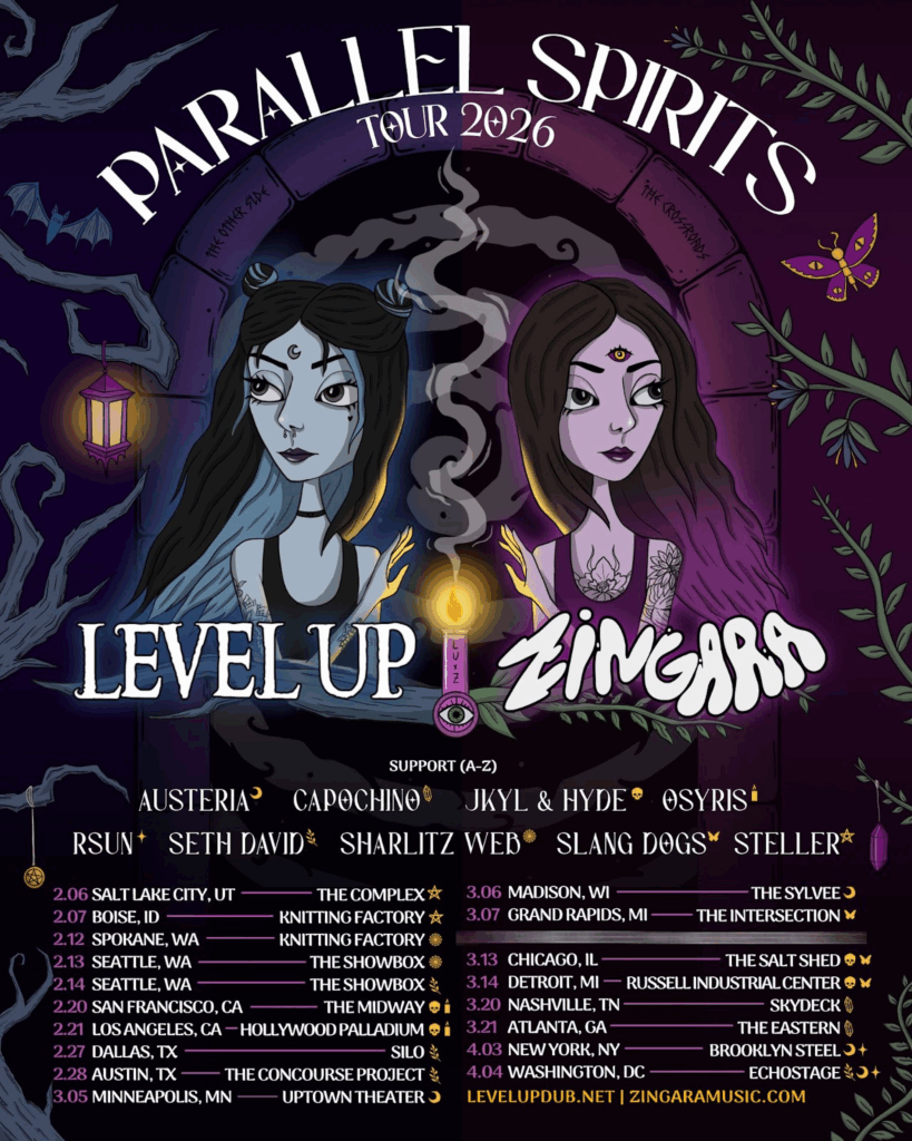 LEVEL UP 2026–2027 concert poster
